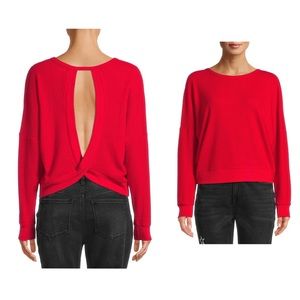 Junior’s Brushed Thermal Open Back Top Size (19) XXL